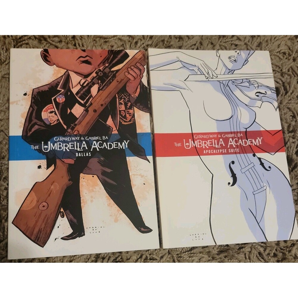 The Umbrella Academy Series 1 & 2 ~ Lot of 2 Graphic Novels First Editions